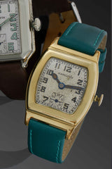 Vintage Circa 1940 Hamilton 14KT Yellow Gold-Filled Curved Watch – Manual Wind