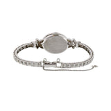 Hamilton 1950's Ladies 14KT White Gold Diamond Cocktail Watch