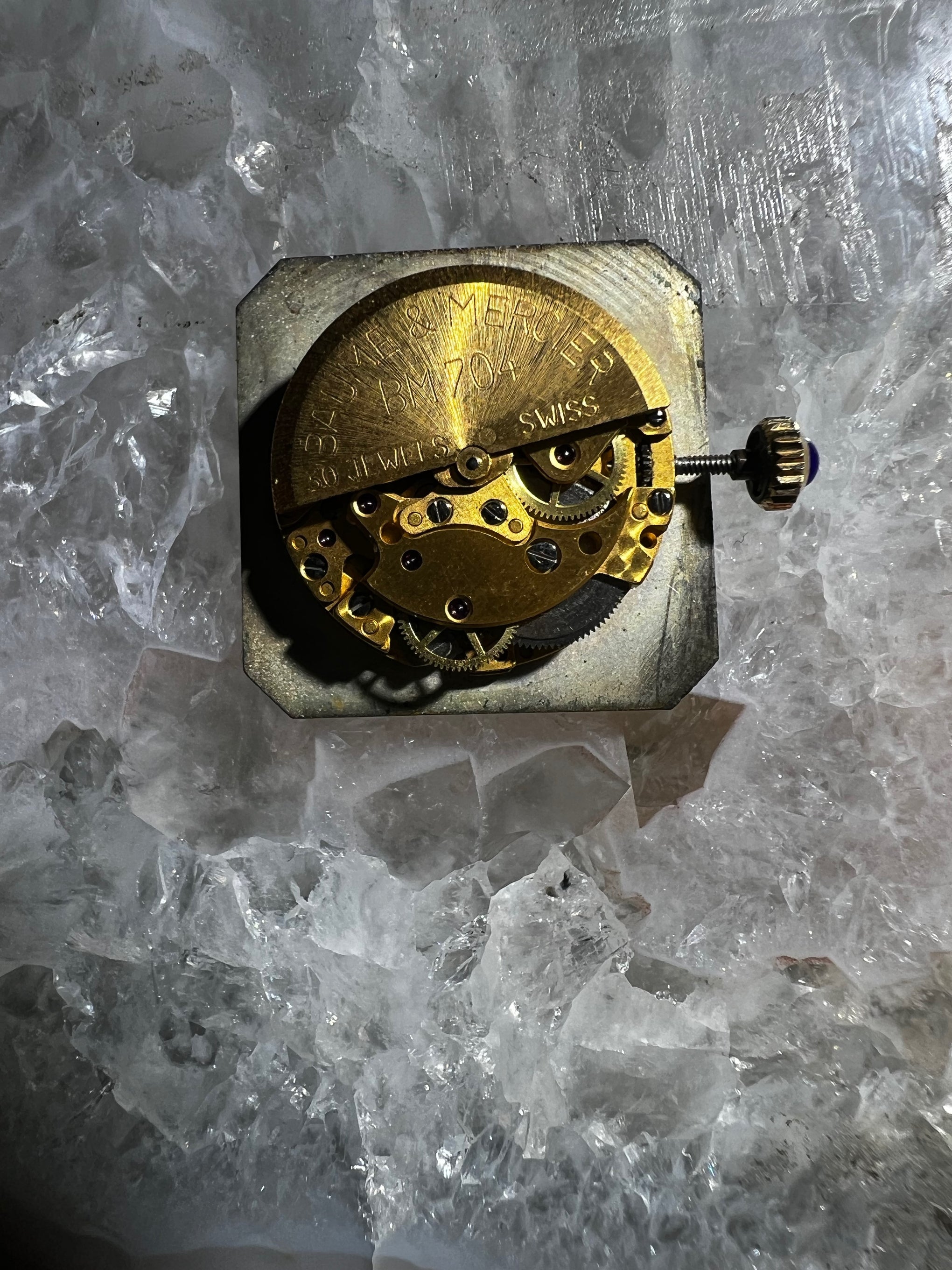 Vintage 1970s Baume & Mercier 18KT Yellow Gold Watch