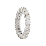 14KT White Gold Diamond Eternity Band