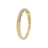 14KT Yellow Gold Prong Set Diamond Band