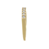 14KT Yellow Gold Prong Set Diamond Band