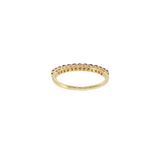 18K Yellow Gold Ruby Stackable Band