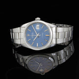Vintage 1974 Rolex Oysterdate Ref. 6694 Blue Dial