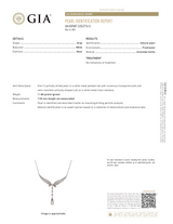 Antique Art Nouveau Era Platinum Diamond, Pearl & Ruby Angel Wings Necklace