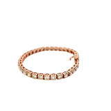 14KT Rose Gold Diamond Tennis Bracelet