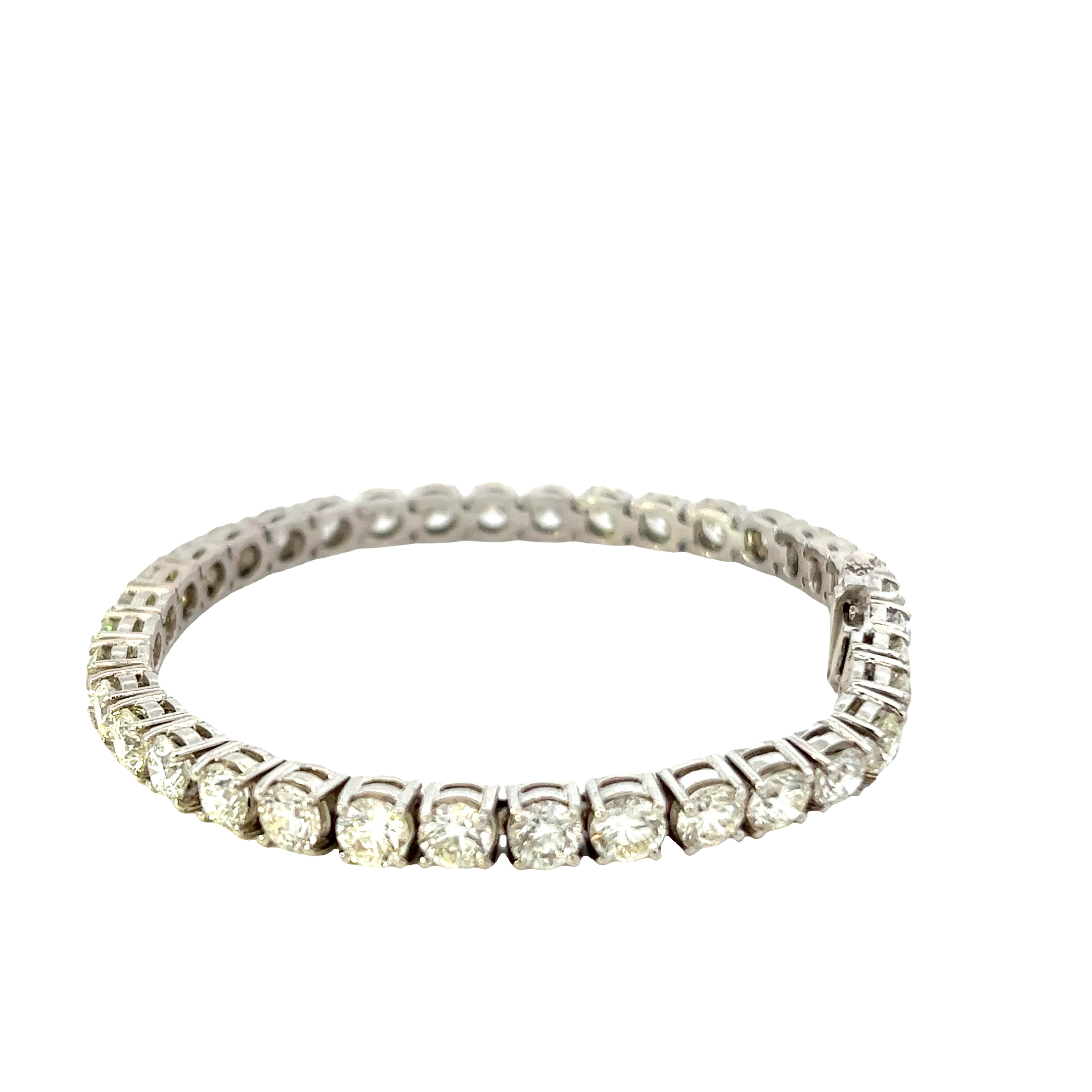 Platinum Diamond Tennis Bracelet