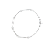 18KT White Gold Pace Diamond Multi-Shape Bracelet