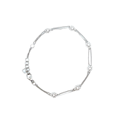 18KT White Gold Pace Diamond Multi-Shape Bracelet