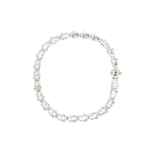 18KT White Gold Diamond Bracelet