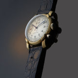 Vintage 1940s Gruen Precision "Chrono-Timer" Single-Register Chrono 14KT Watch