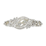 Vintage Circa 1950s Platinum & 14KT Gold 12.26CT-TW Diamond Bracelet