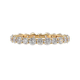 18KT Rose Gold Diamond Eternity Band