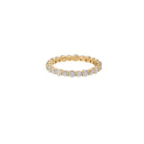 18KT Rose Gold Diamond Eternity Band