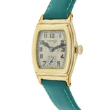 Vintage Circa 1940 Hamilton 14KT Yellow Gold-Filled Curved Watch – Manual Wind