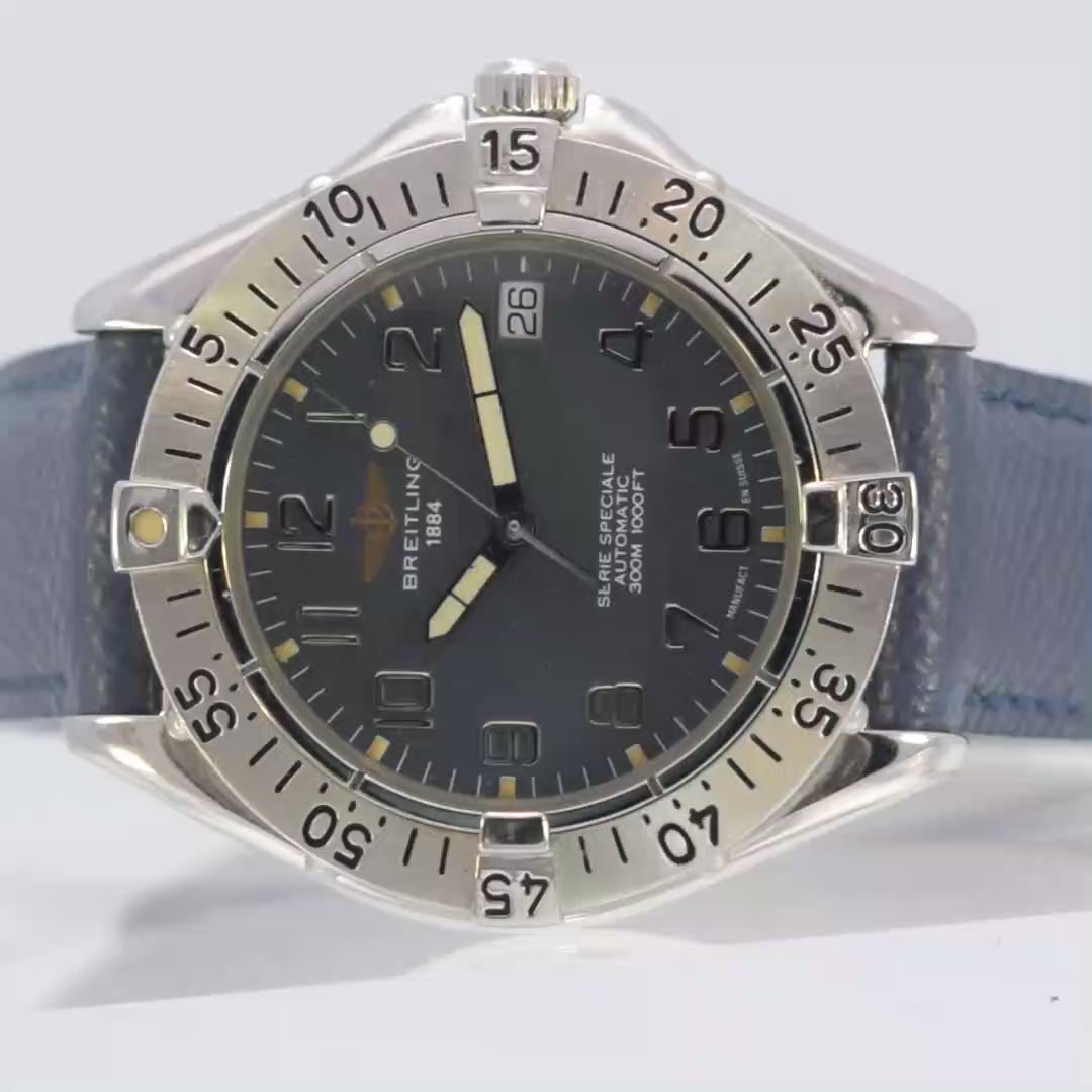 Vintage 1990s Breitling Colt Automatic 38mm Ref. A17035