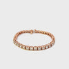 14KT Rose Gold Diamond Tennis Bracelet