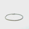 14KT White Gold Diamond Tennis Bracelet