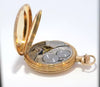 Antique Circa 1911 Waltham 14KT Yellow Gold Hunter Case Pocket Watch
