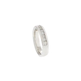 Platinum Princess Cut Diamond Wedding Band