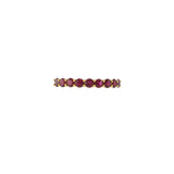18KT Yellow Gold Ruby Band Ring