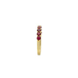 18KT Yellow Gold Ruby Band Ring