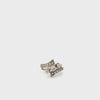 Antique Victorian Era 18KT Yellow Gold And Platinum Diamond Ring