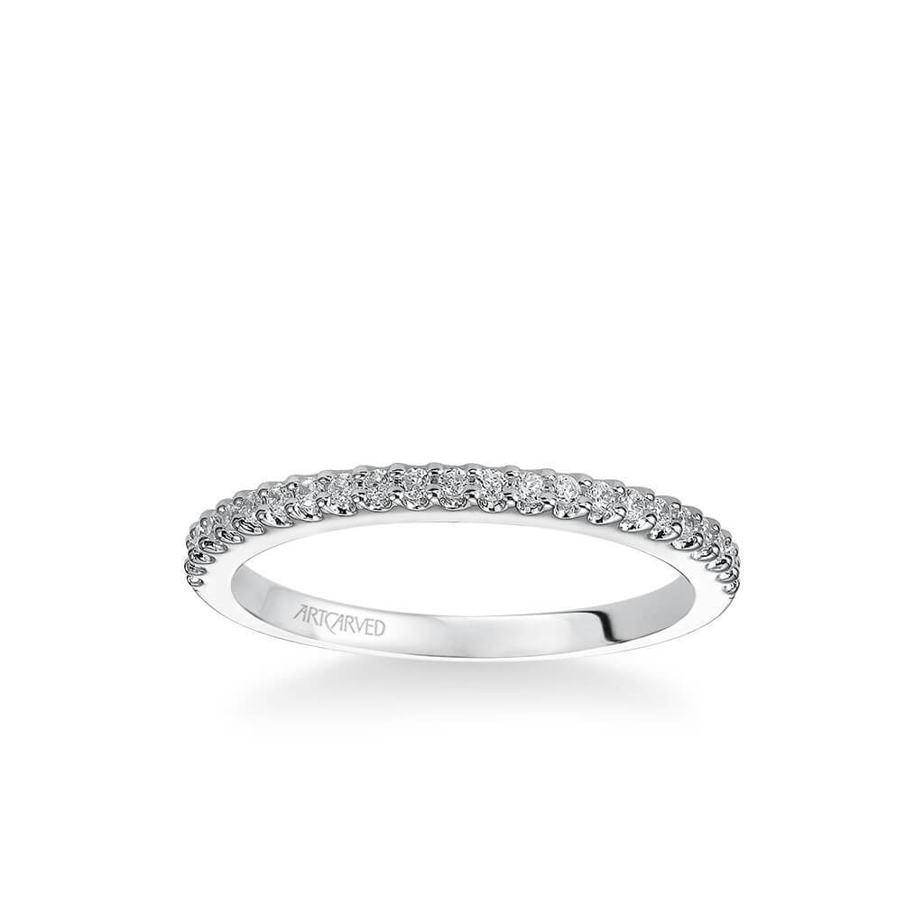 Virginia Contemporary Channel Set Diamond Wedding Band