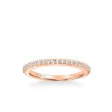 Evangeline Classic Diamond Wedding Band