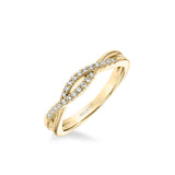 Kennedy Contemporary Diamond Twist Wedding Band