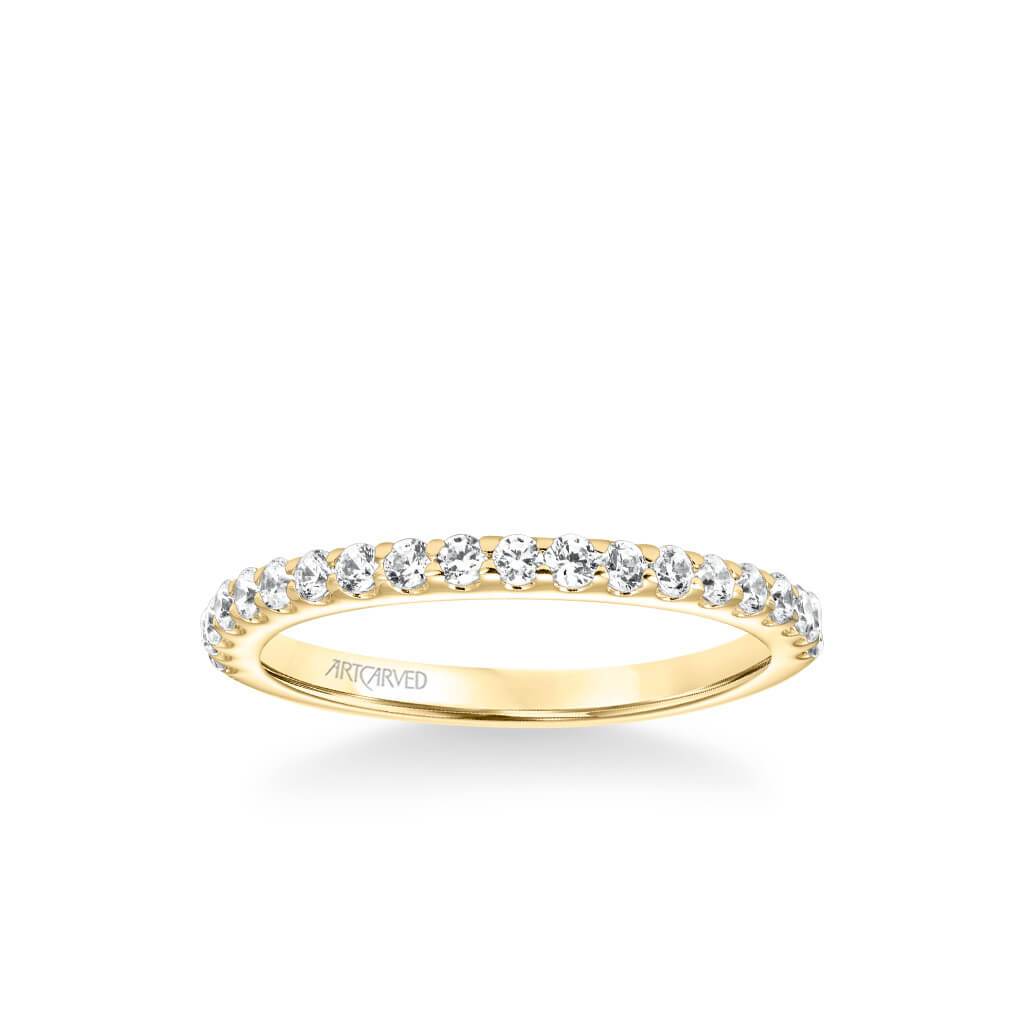 Lenore Classic Diamond Wedding Band