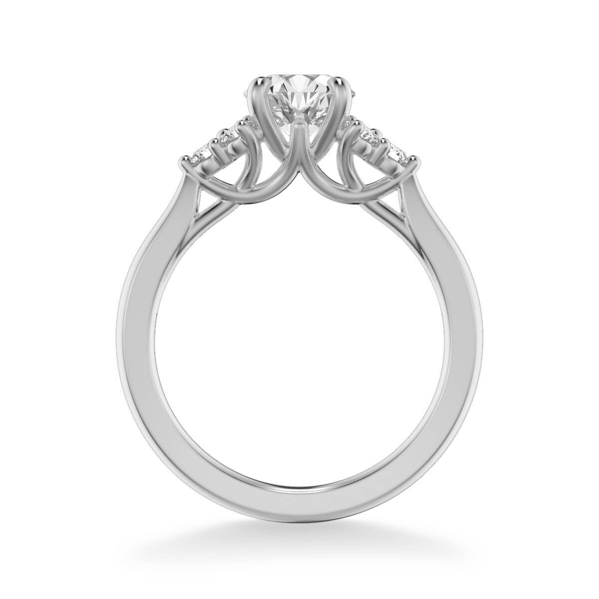 Maryann Classic Three Stone Diamond Engagement Ring