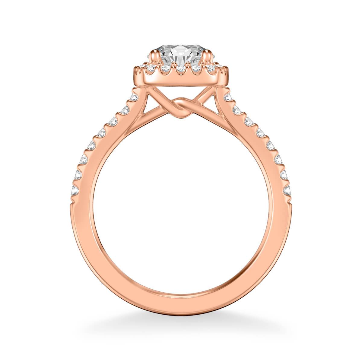 Tori Classic Cushion Halo Diamond Engagement Ring
