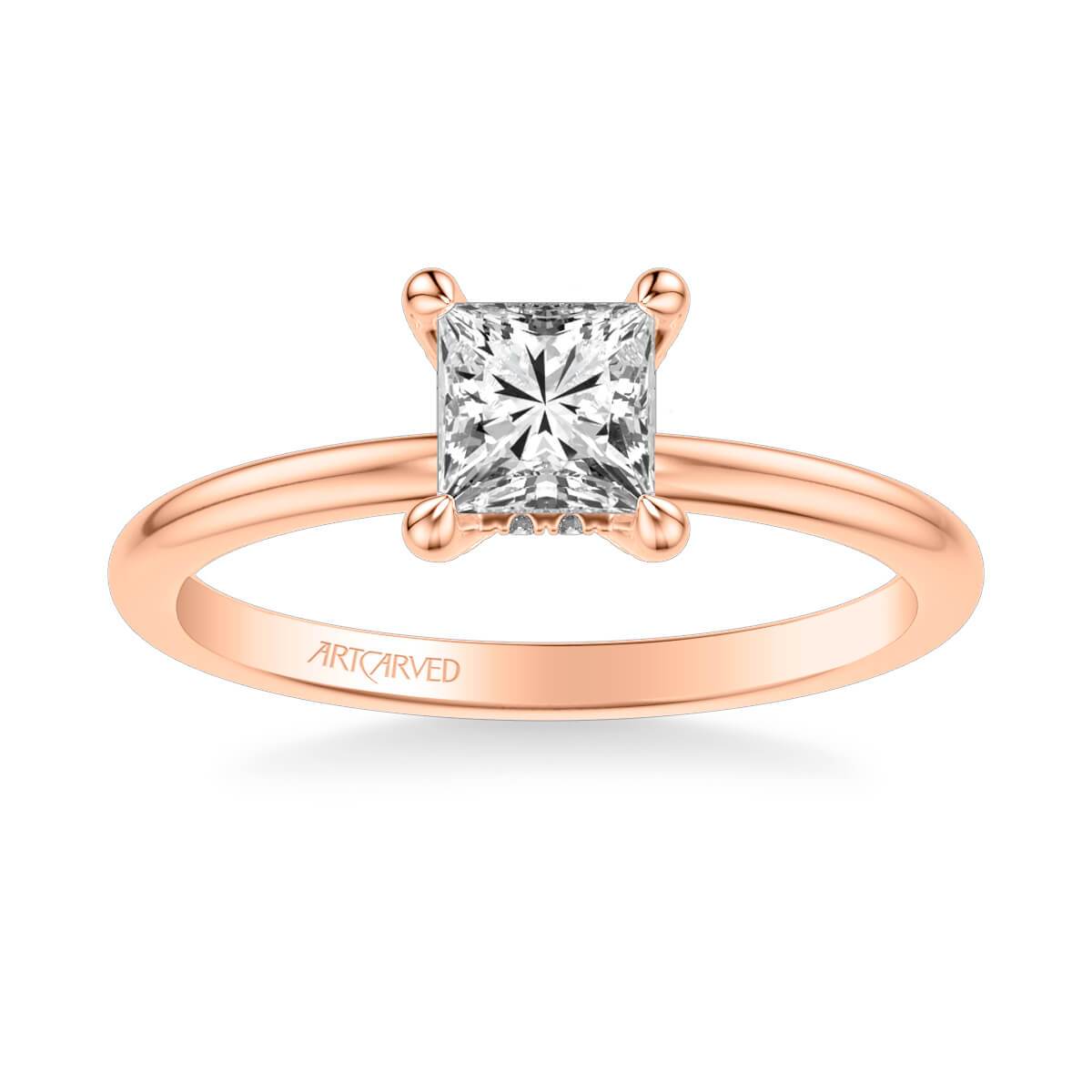 Elyse Classic Solitaire Diamond Engagement Ring