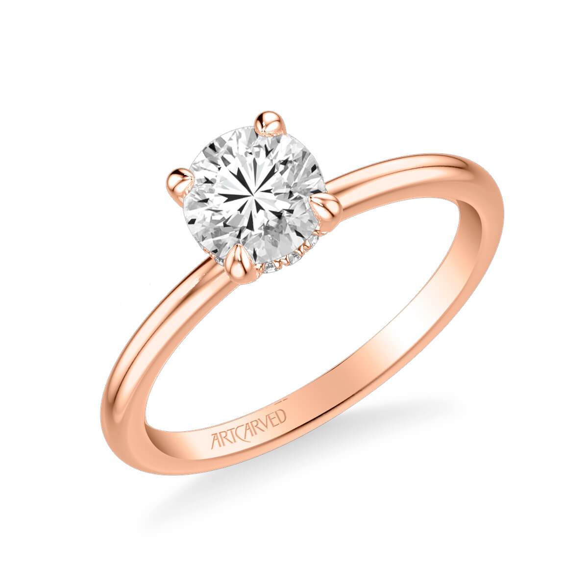 Elyse Classic Solitaire Diamond Engagement Ring