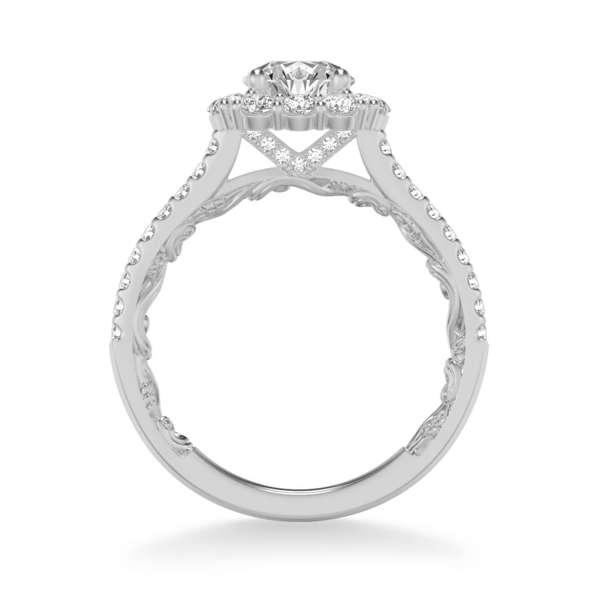 Cherise Lyric Collection Classic Halo Diamond Engagement Ring