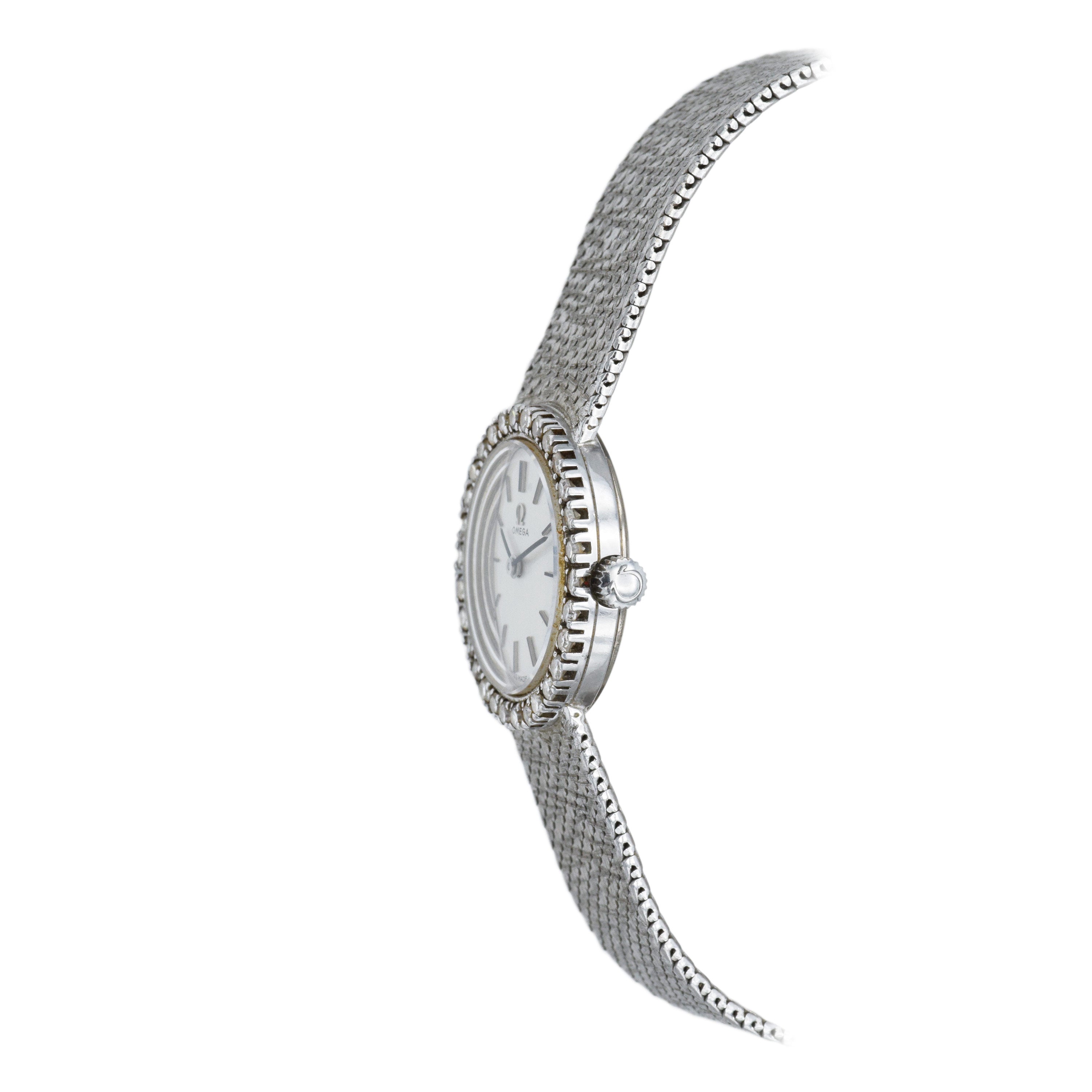 Vintage 1960s Omega Diamond Watch
