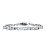 14KT White Gold 7.00CT Diamond Tennis Bracelet