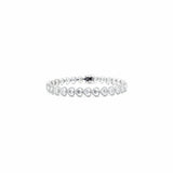 18kt White Gold Fancy Link Diamond Bracelet