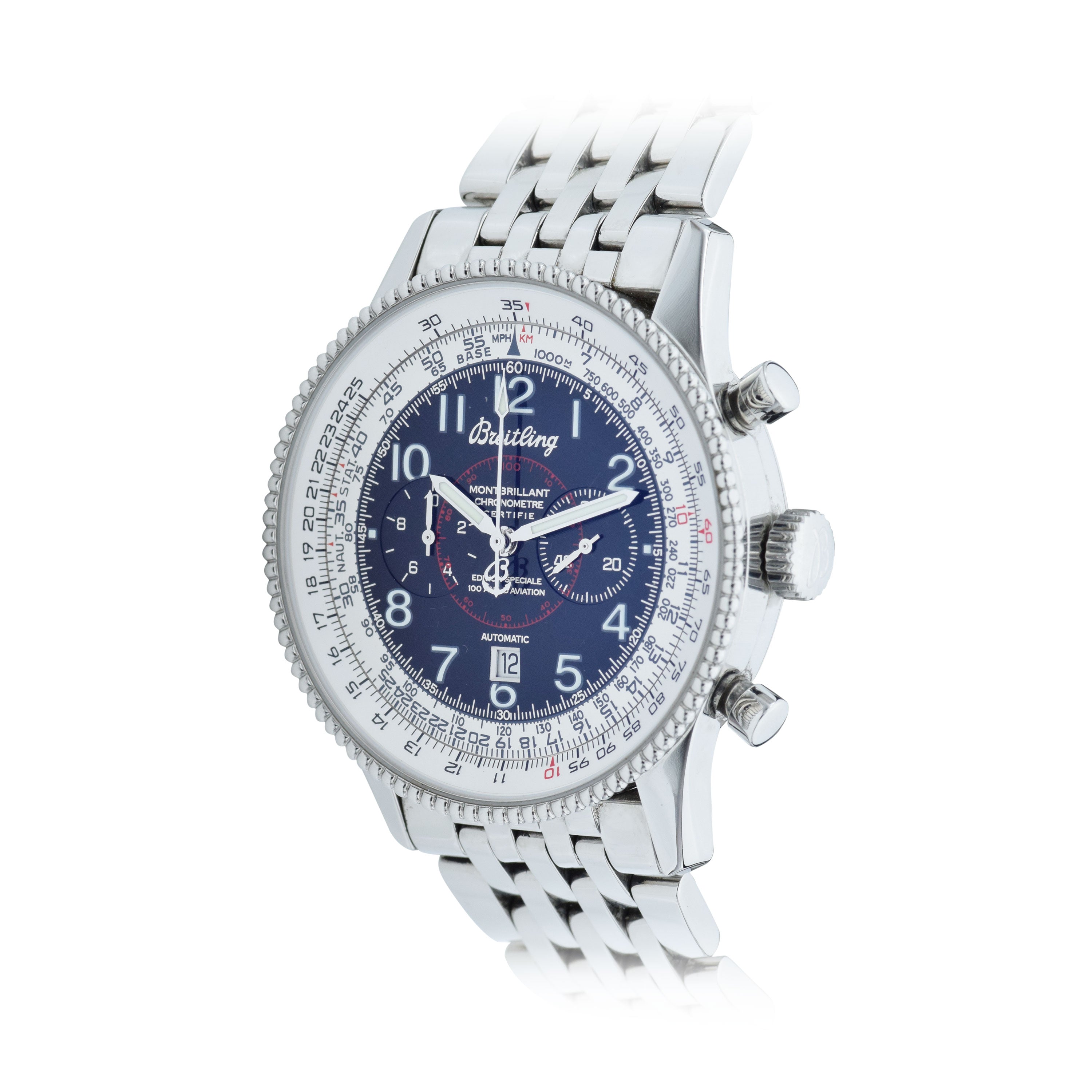 Breitling Navitimer Montbrillant A35330 Louis Martin Jewelers Rockefeller Center NYC