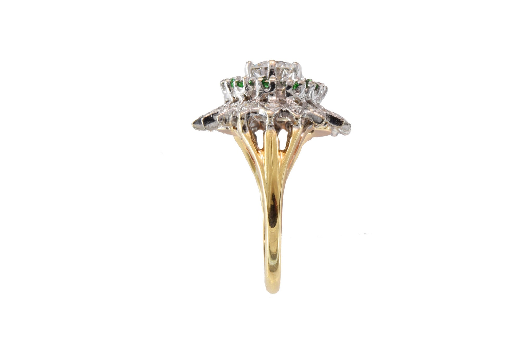 Estate Ring 14kt Gold with 1.35ct Diamond