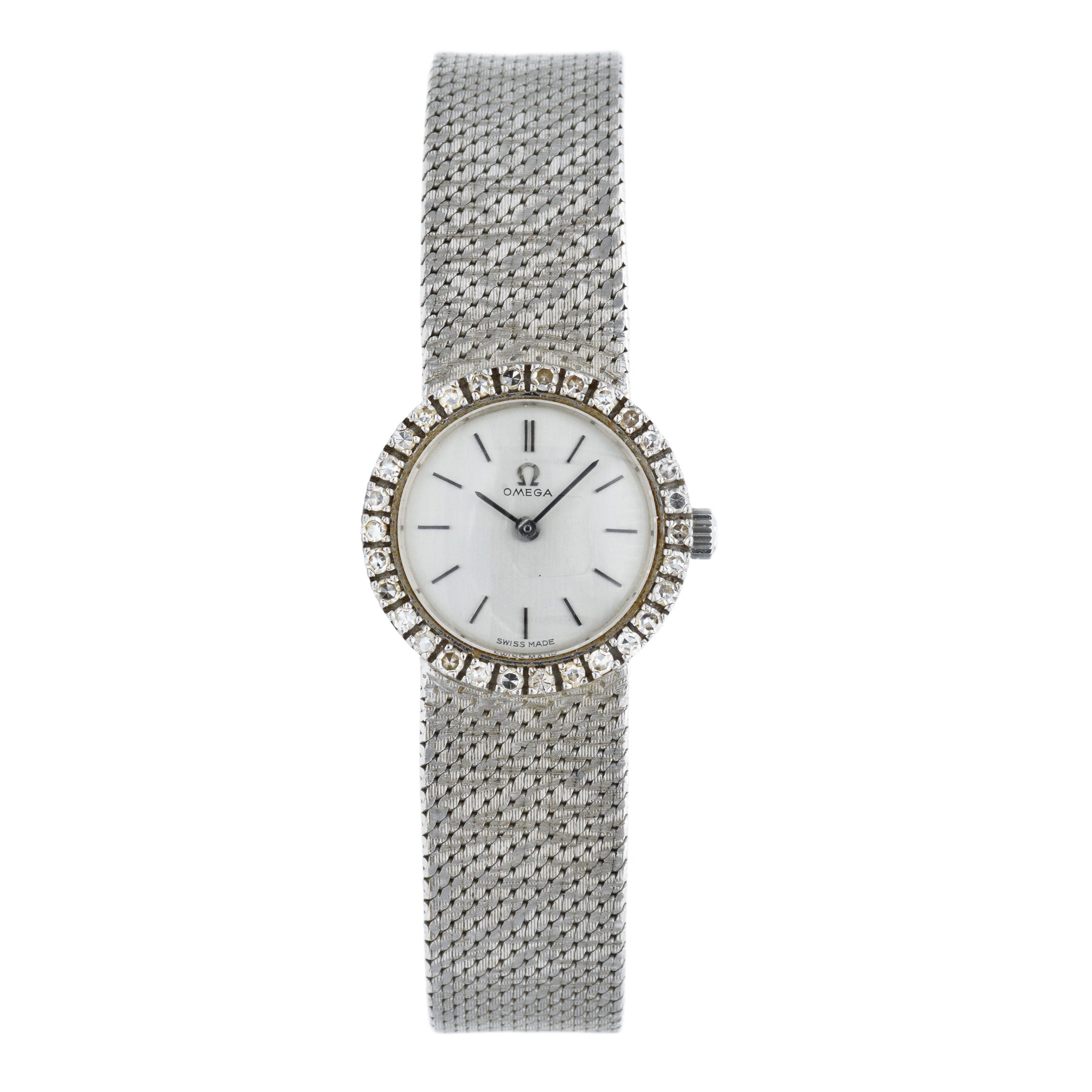 Vintage 1960s Omega Diamond Watch