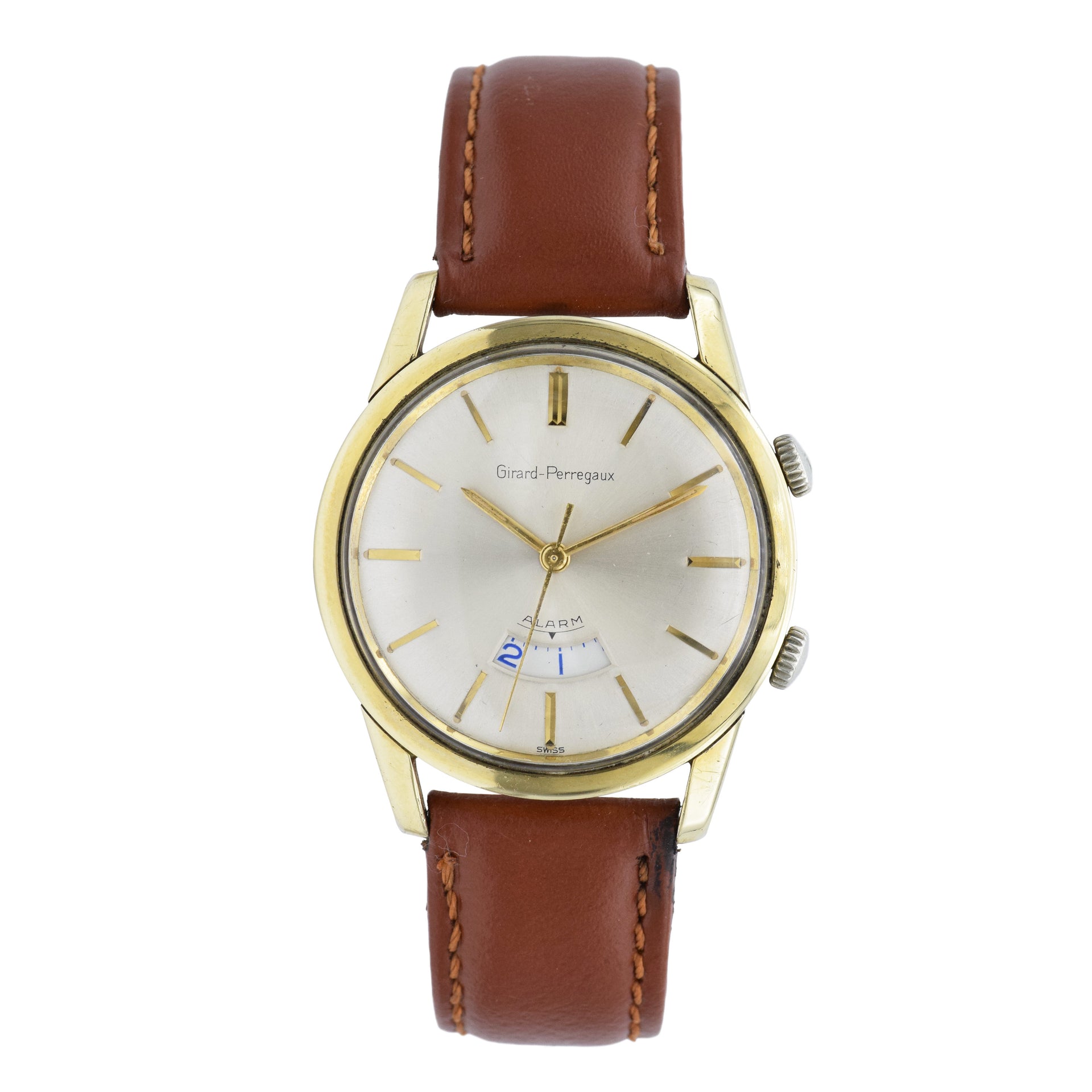Vintage 1960s Girard-Perregaux Alarm Watch