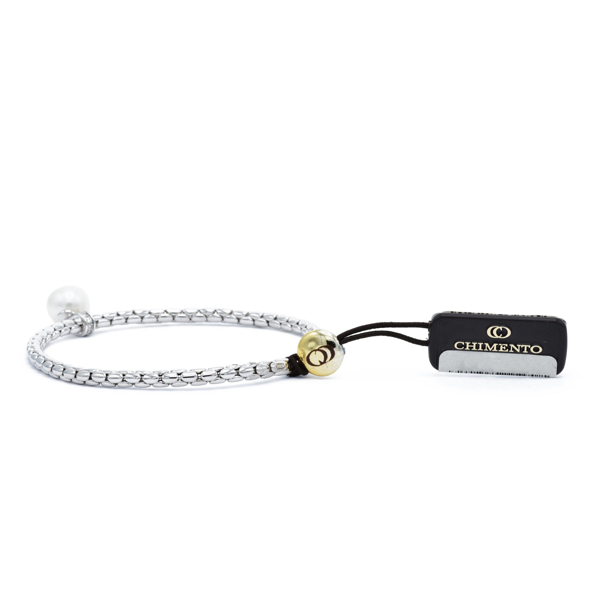 18KT White Gold Chimento Pearl Drop Bracelet