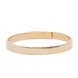 Rose Gold Buckle Bangle with Diamonds