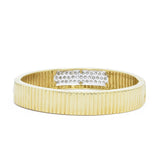 18KT Yellow Gold Diamond Bangle