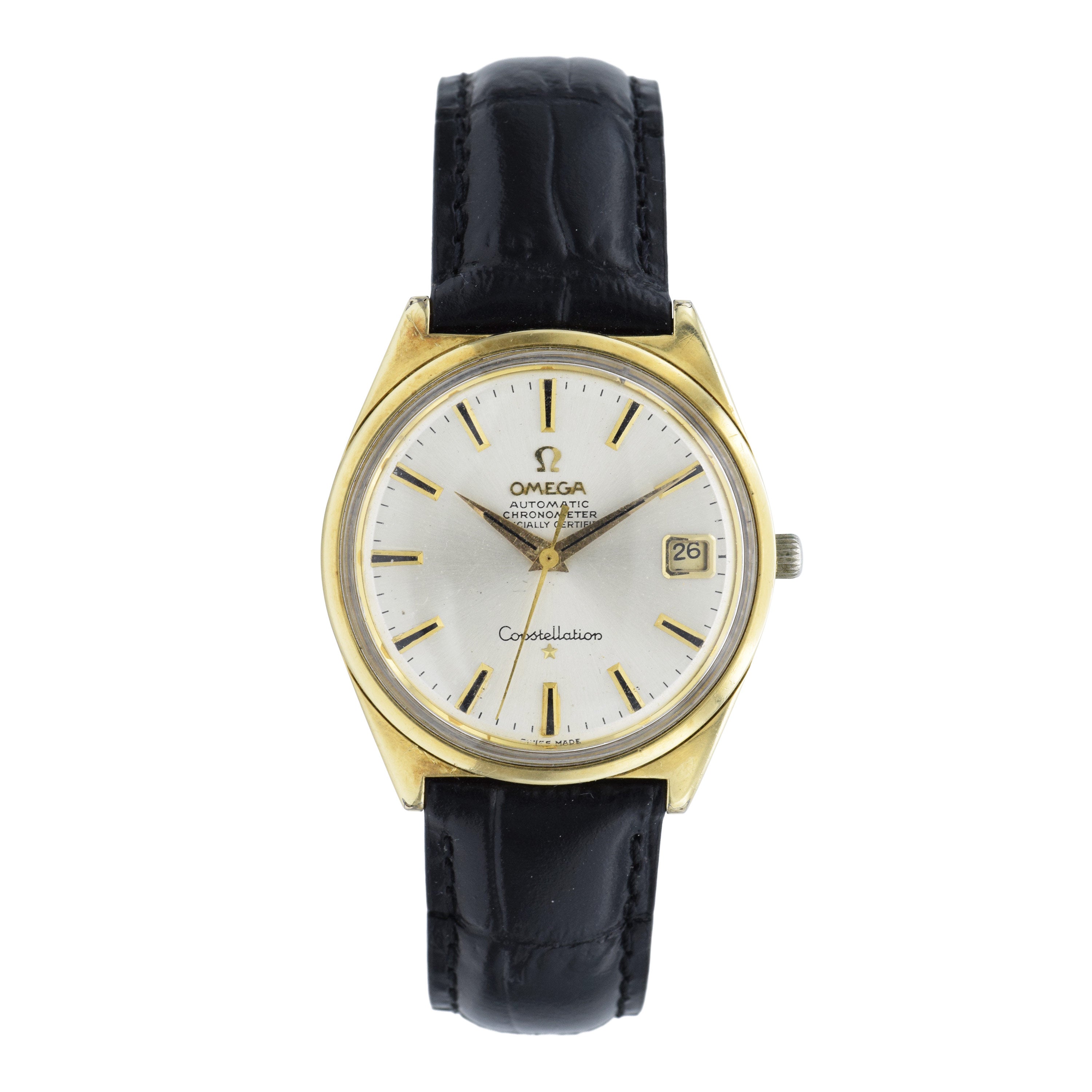 Vintage 1960s Omega Constellation Watch Louis Martin Jewelers