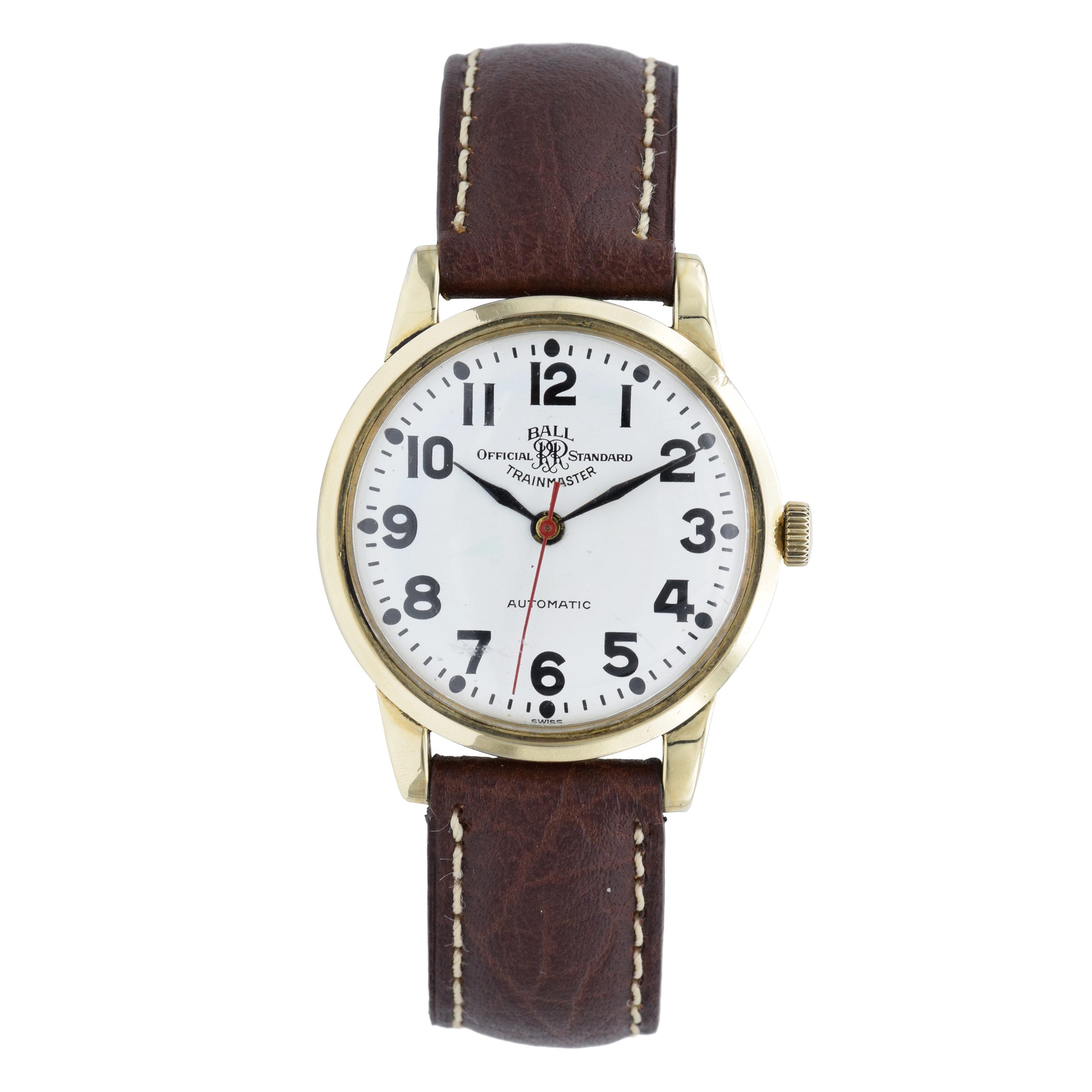 Vintage 1950s Ball Trainmaster Watch