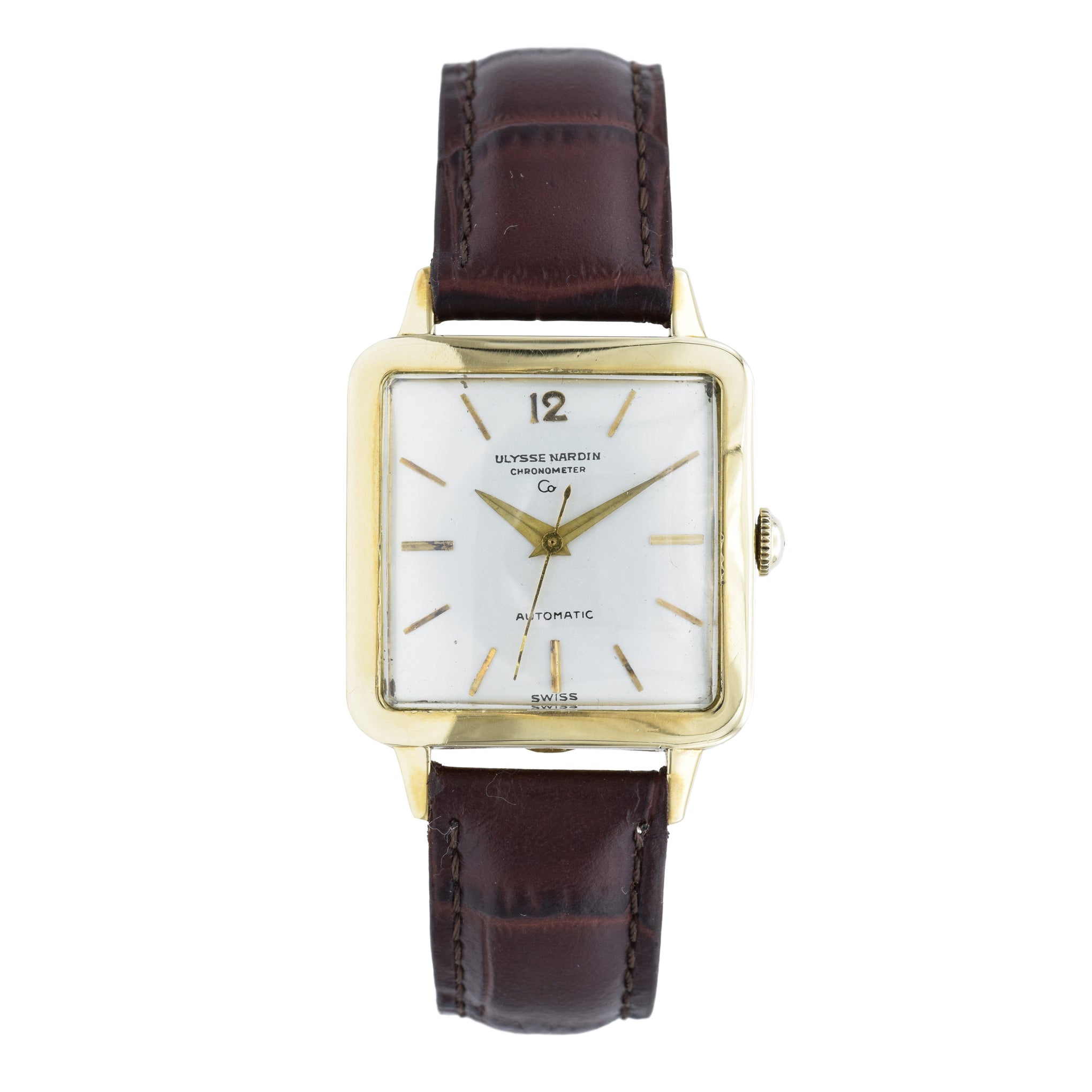 Vintage 1960s Ulysse Nardin Chronometer Watch