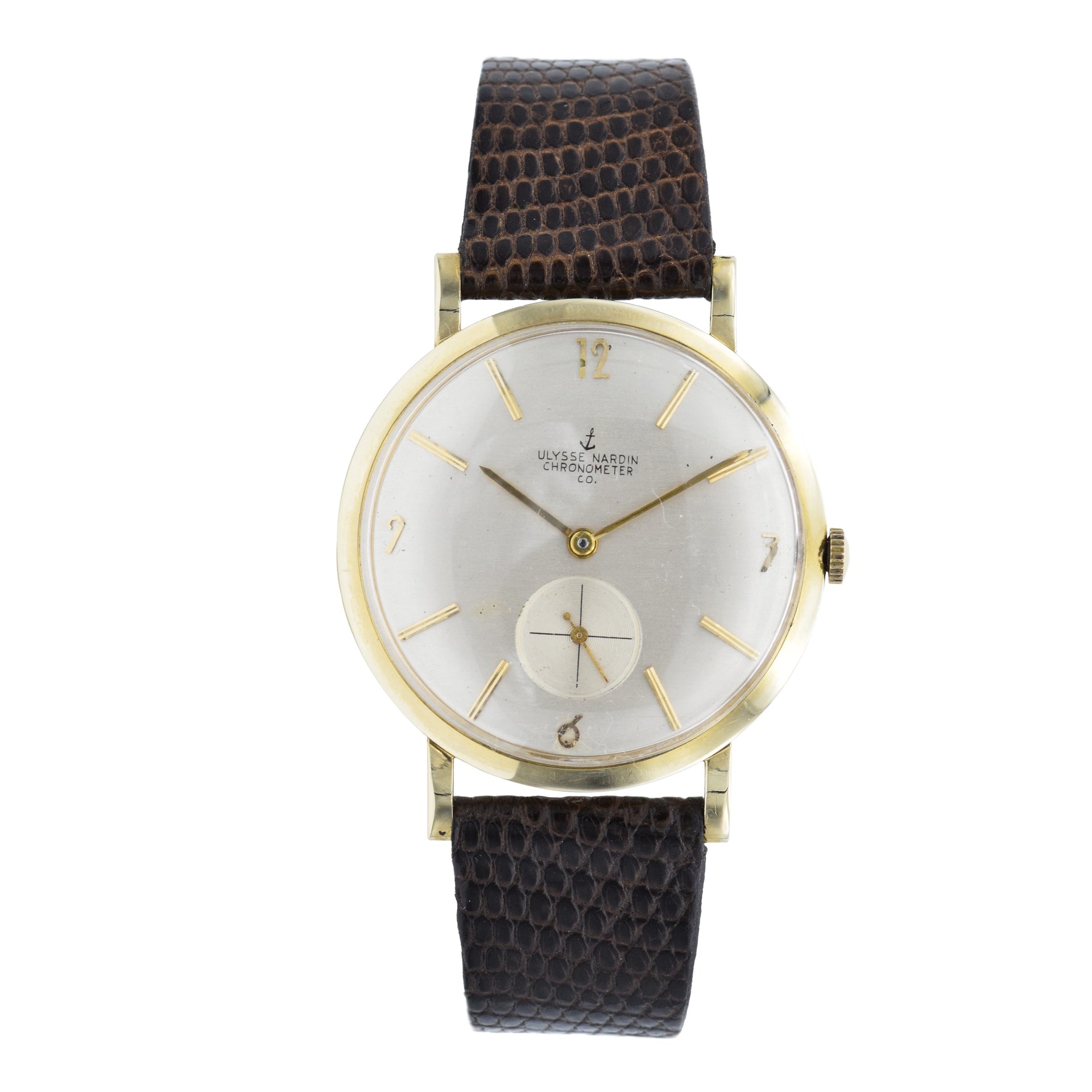 Vintage 1950s Ulysse Nardin Chronometer Watch